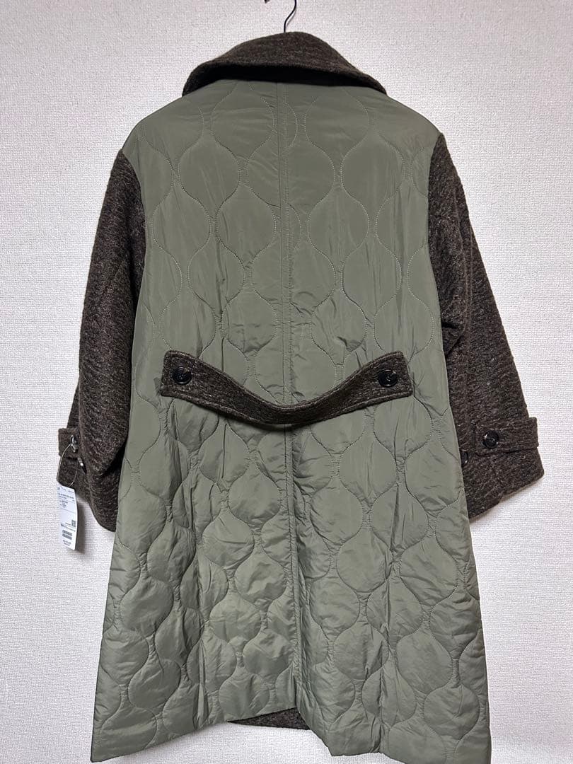 Ray BEAMS RBS / キルティング キリカエ コート