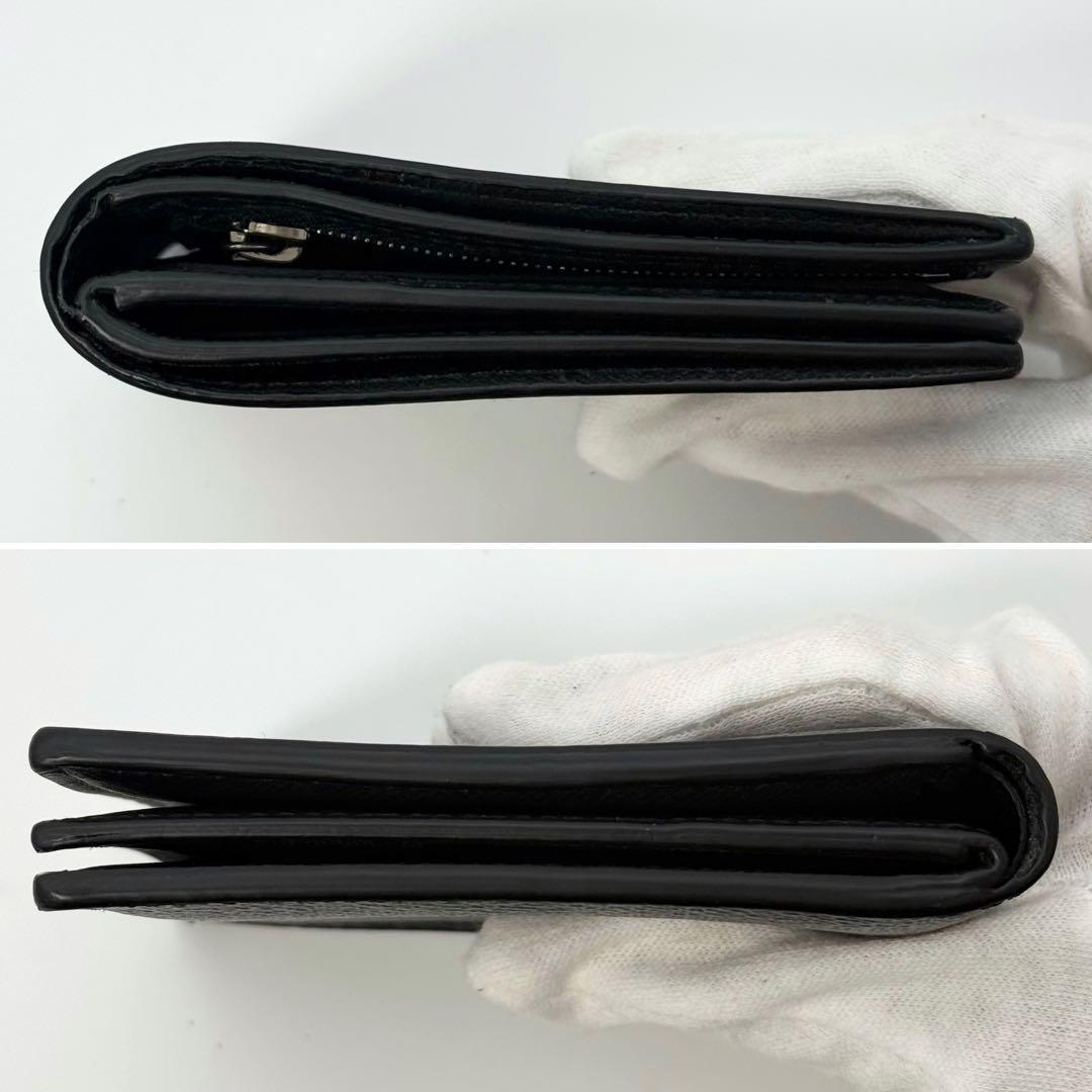 ✨極美品現行品✨ルイヴィトン ダミエグラフィット アメリゴ NM 二つ折り財布黒