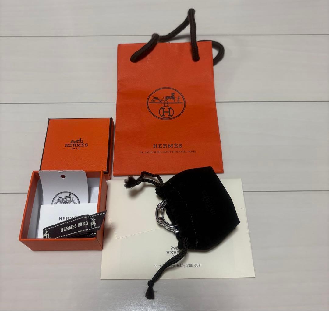 HERMES エルメス スカーフリング 90