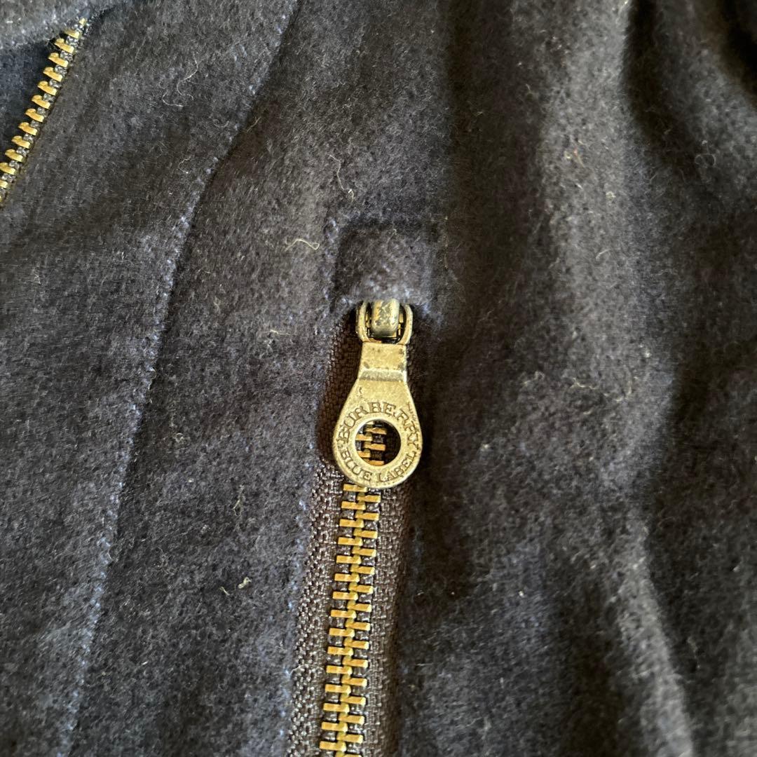 日本製★バーバリーブルーレーベル★ウールライダース　ノバチェック　サイズ38