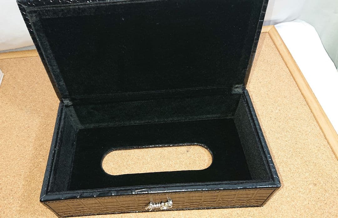 中古品　Rady　4点セット　クロコ　ティッシュケース　トレイ　ジュエリーケース