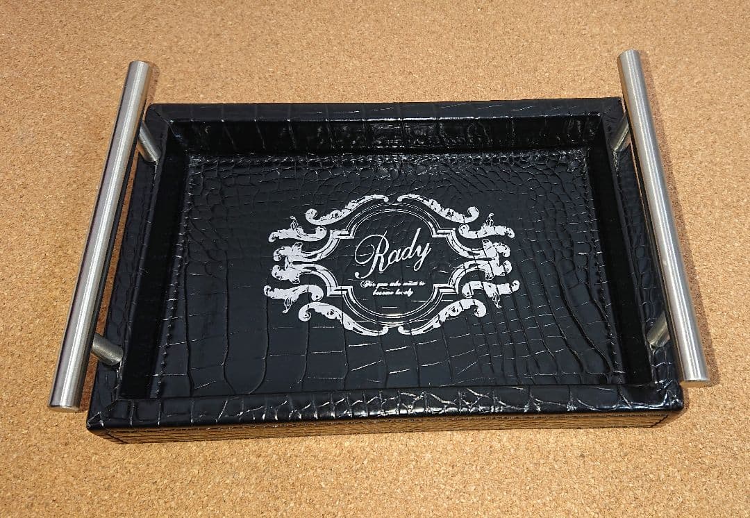 中古品　Rady　4点セット　クロコ　ティッシュケース　トレイ　ジュエリーケース