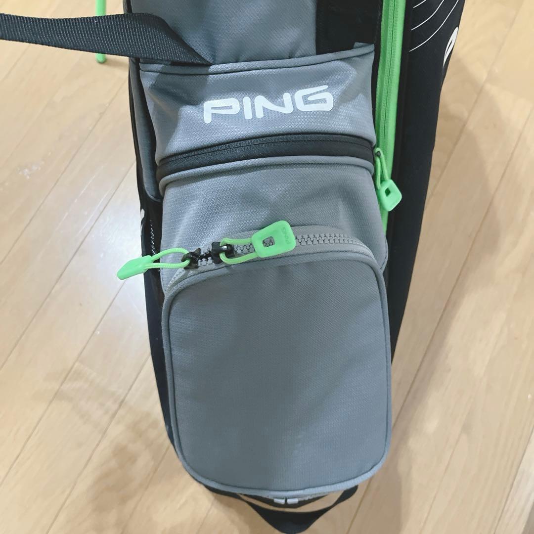 K318 美品 PING ピン ジュニア用 キャディバッグ