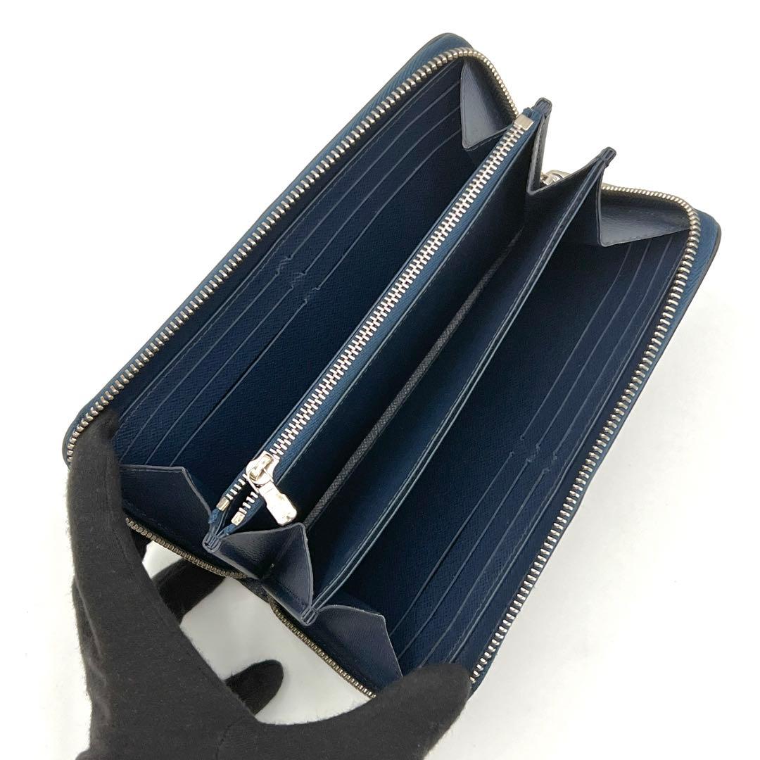 【新型】ルイヴィトン エピ ジッピーウォレット 長財布 アンディゴブルー
