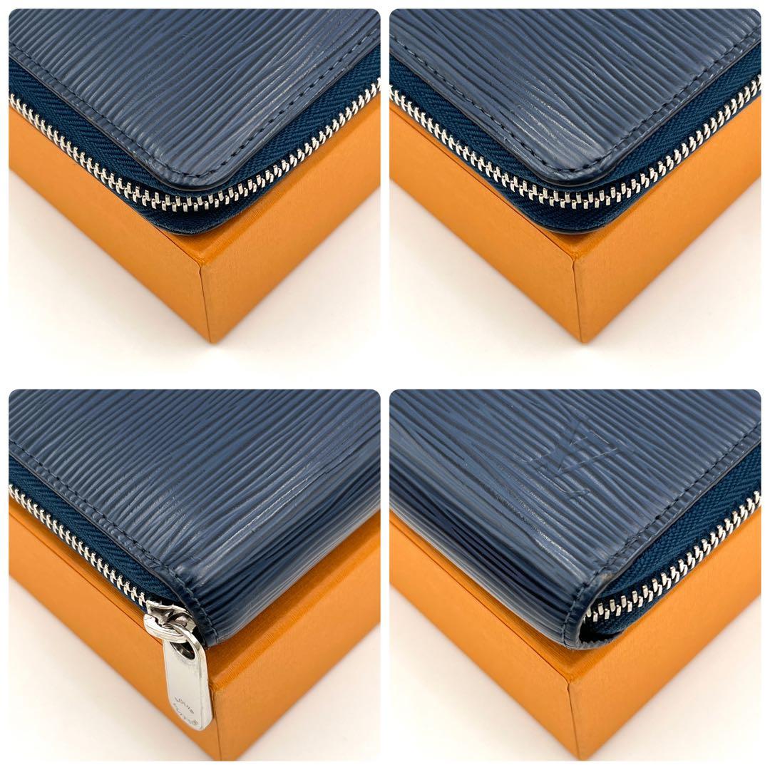 【新型】ルイヴィトン エピ ジッピーウォレット 長財布 アンディゴブルー