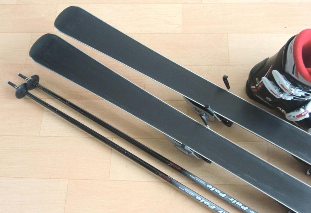 ■■1月限定■送料無料■ジュニア用スキーセット■板140靴24.5■WAX済■■