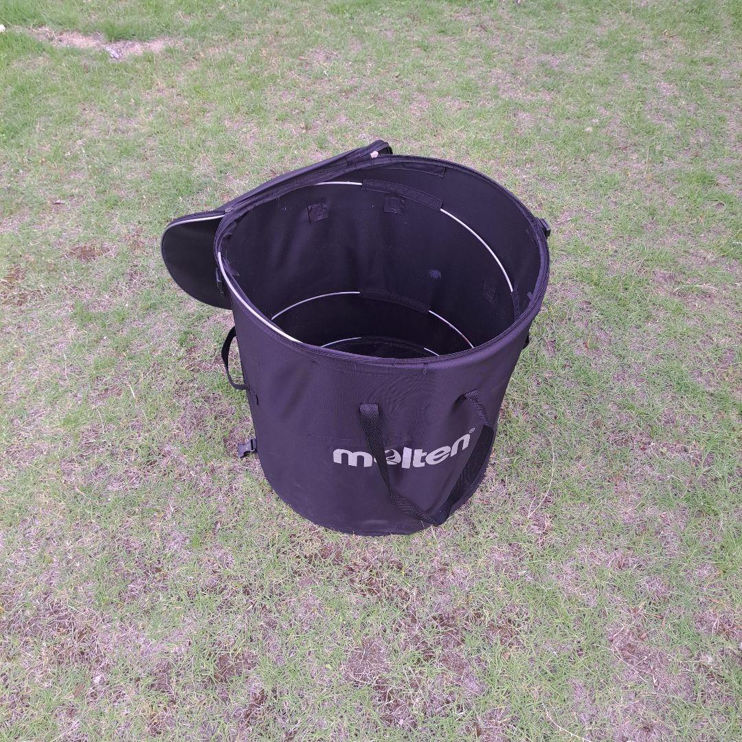 【中古】バレーボール5号球11個/ボールカゴ付き、空気入れ(手動式)付