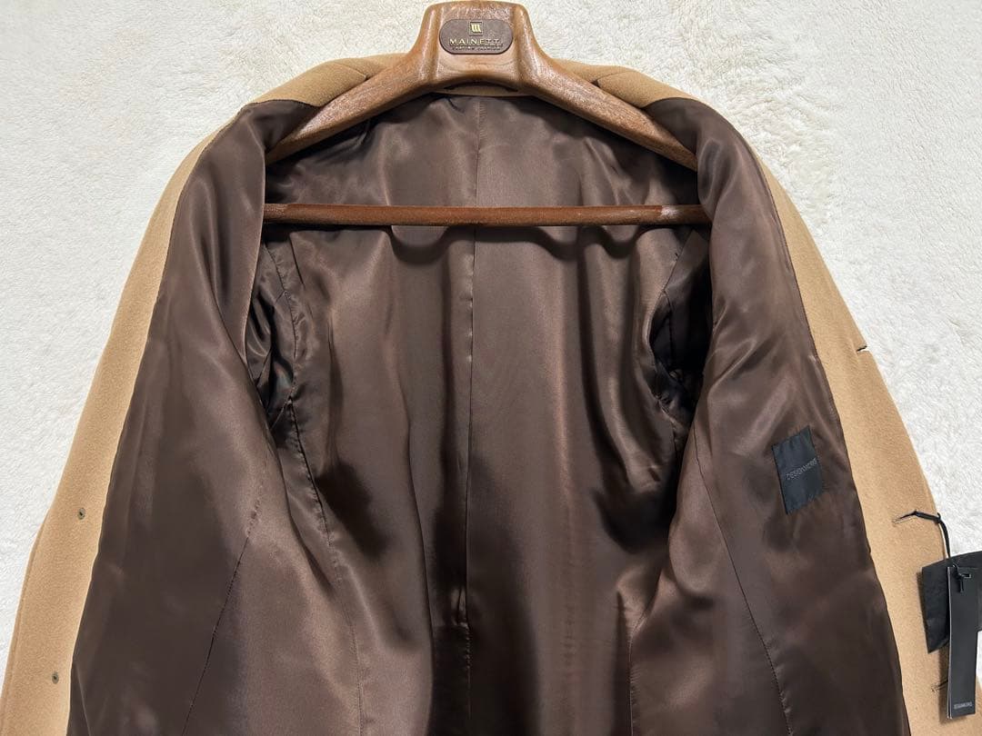 【新品】DESISNWORKS デザインワークス チェスターコート L キャメル