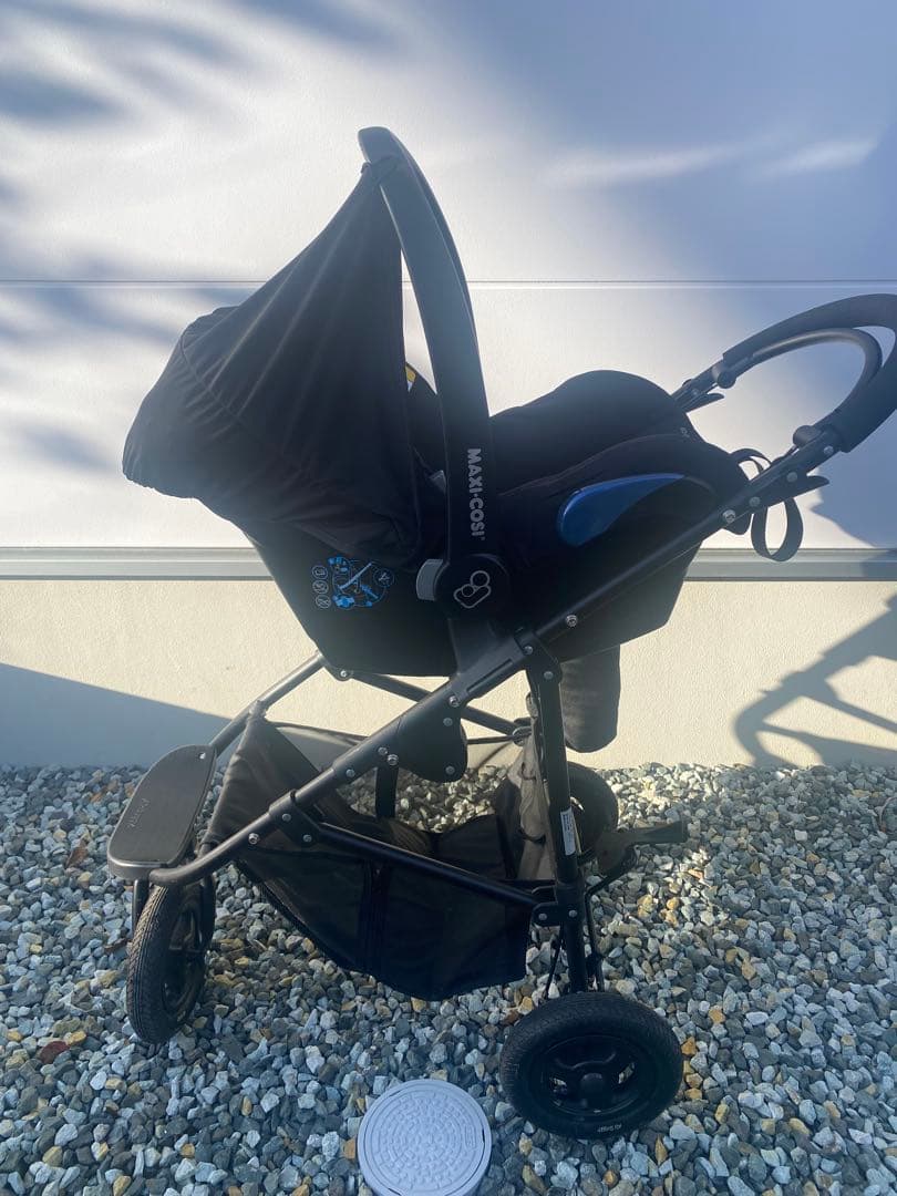 AirBuggy ココ ブレーキ ベビーカー 新生児用付 エアバギー