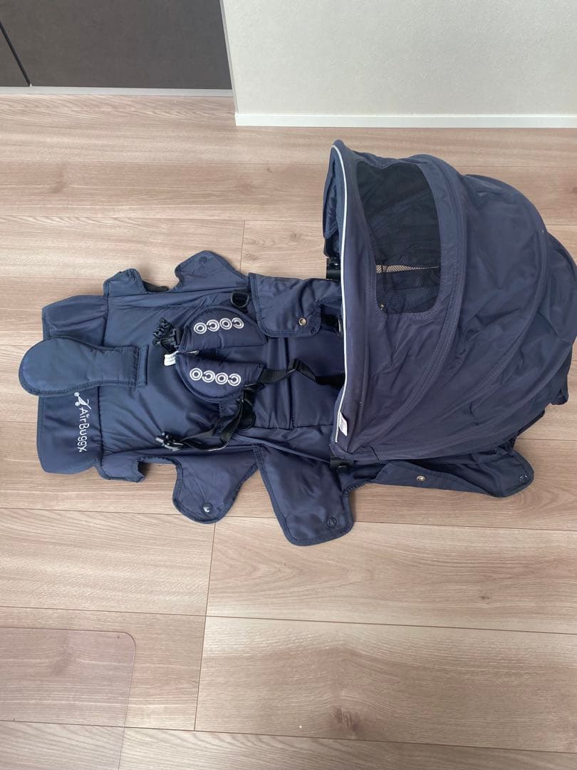 AirBuggy ココ ブレーキ ベビーカー 新生児用付 エアバギー