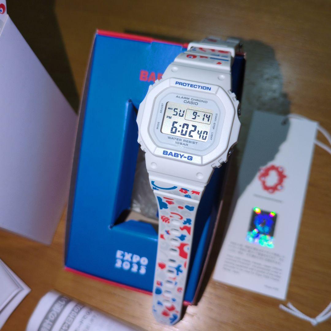 ミャクミャクデザイン　BABY-G 腕時計 万博　EXPO 2025