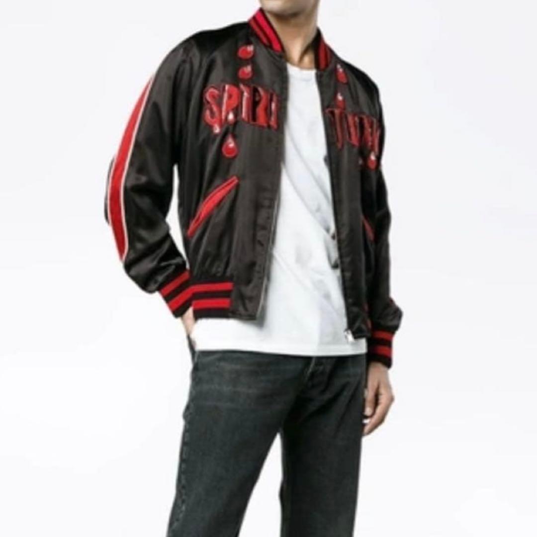 グッチ ボンバージャケットSpiritismo スカジャン シェリー M相当