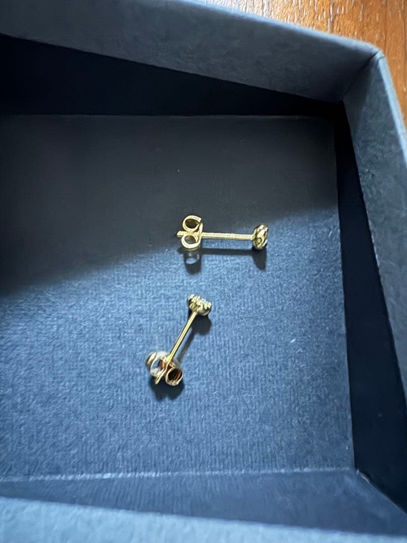 【販売証明書付き】AHKAH ティアスタッドピアス