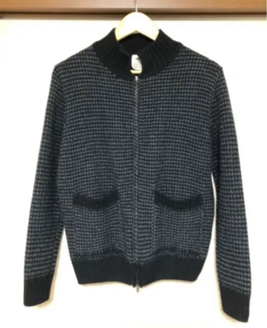 H953 アルパカカーディガン定価49500円ユニセックス