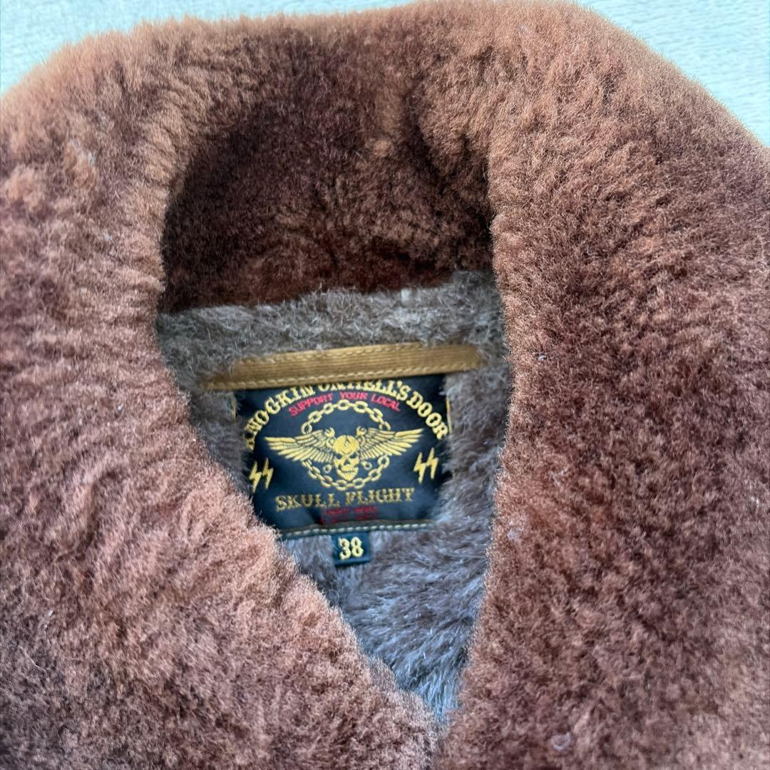 SKULL FLIGHT B-15A フライトジャケット サイズ38