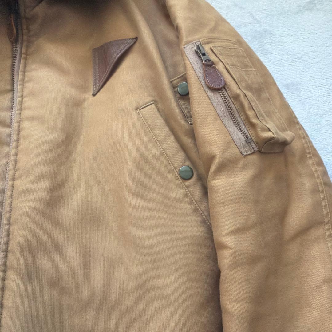 SKULL FLIGHT B-15A フライトジャケット サイズ38