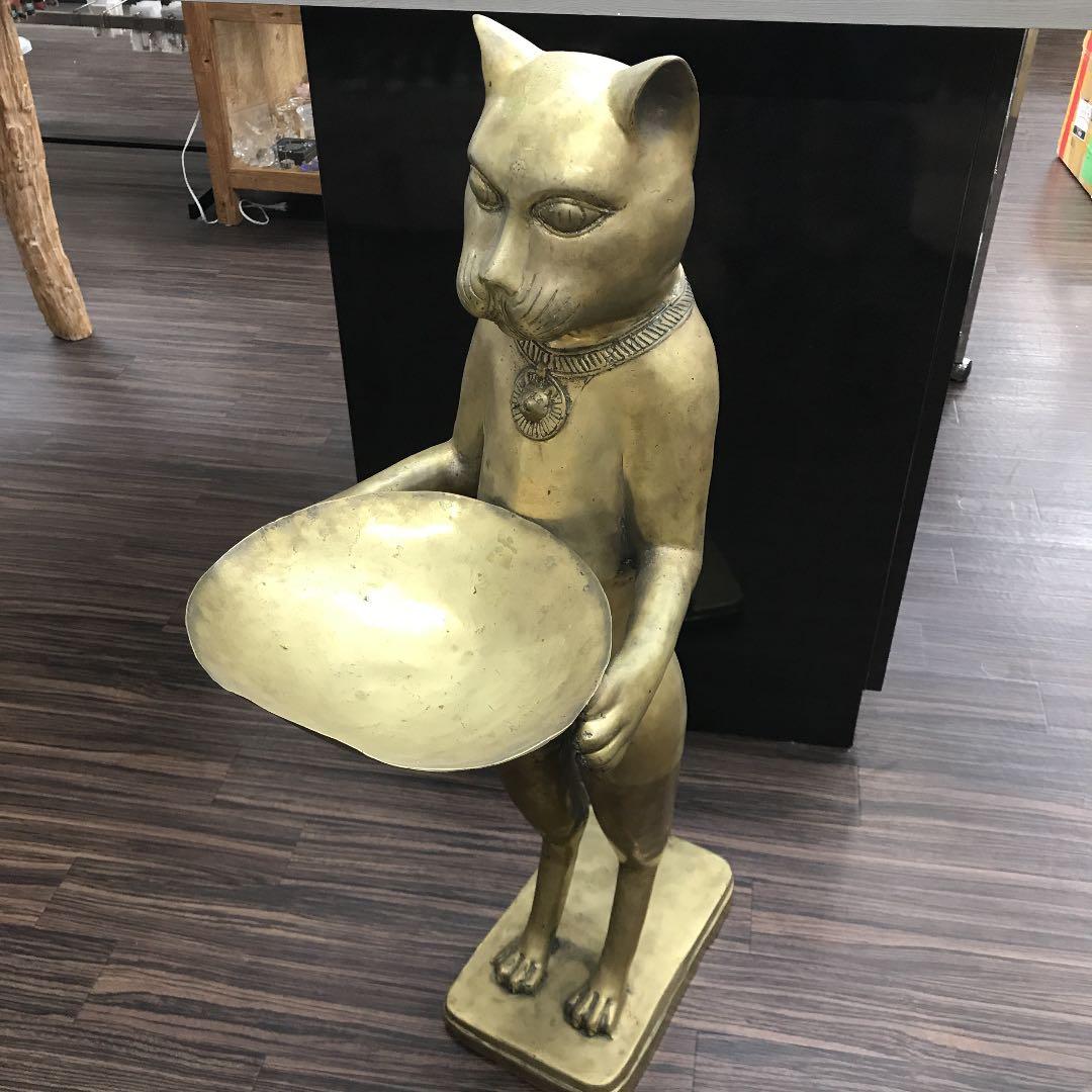 ネコ　ブロンズ