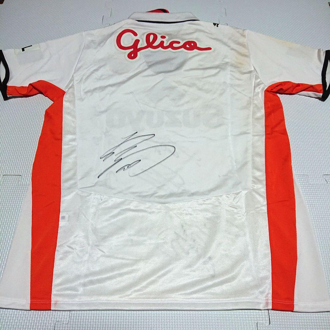 タグ付き 清水エスパルス 2008 ユニフォーム エスパルス サイン 岡崎慎司