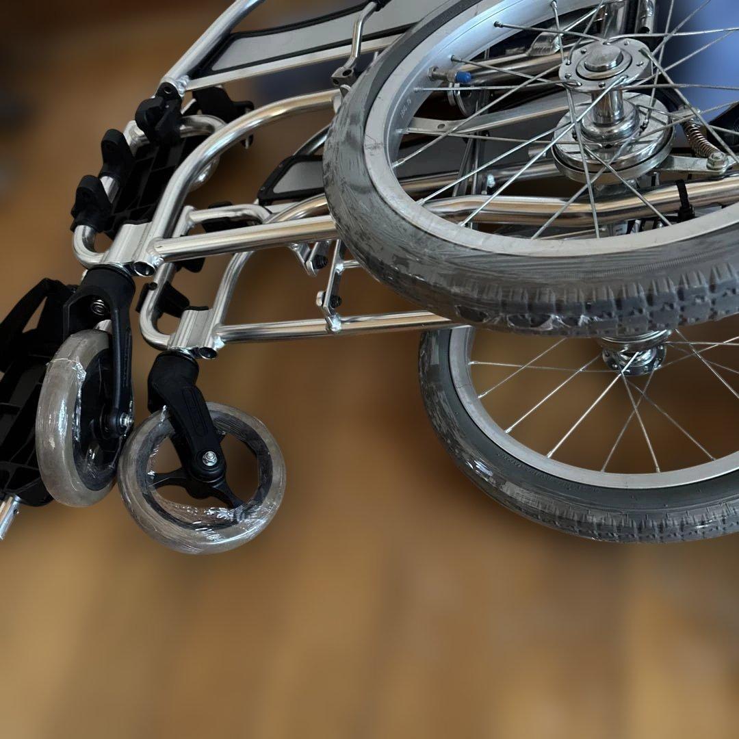 松永製作所 多機能型軽量車いすMW-SL4折りたたみ介助用車椅子