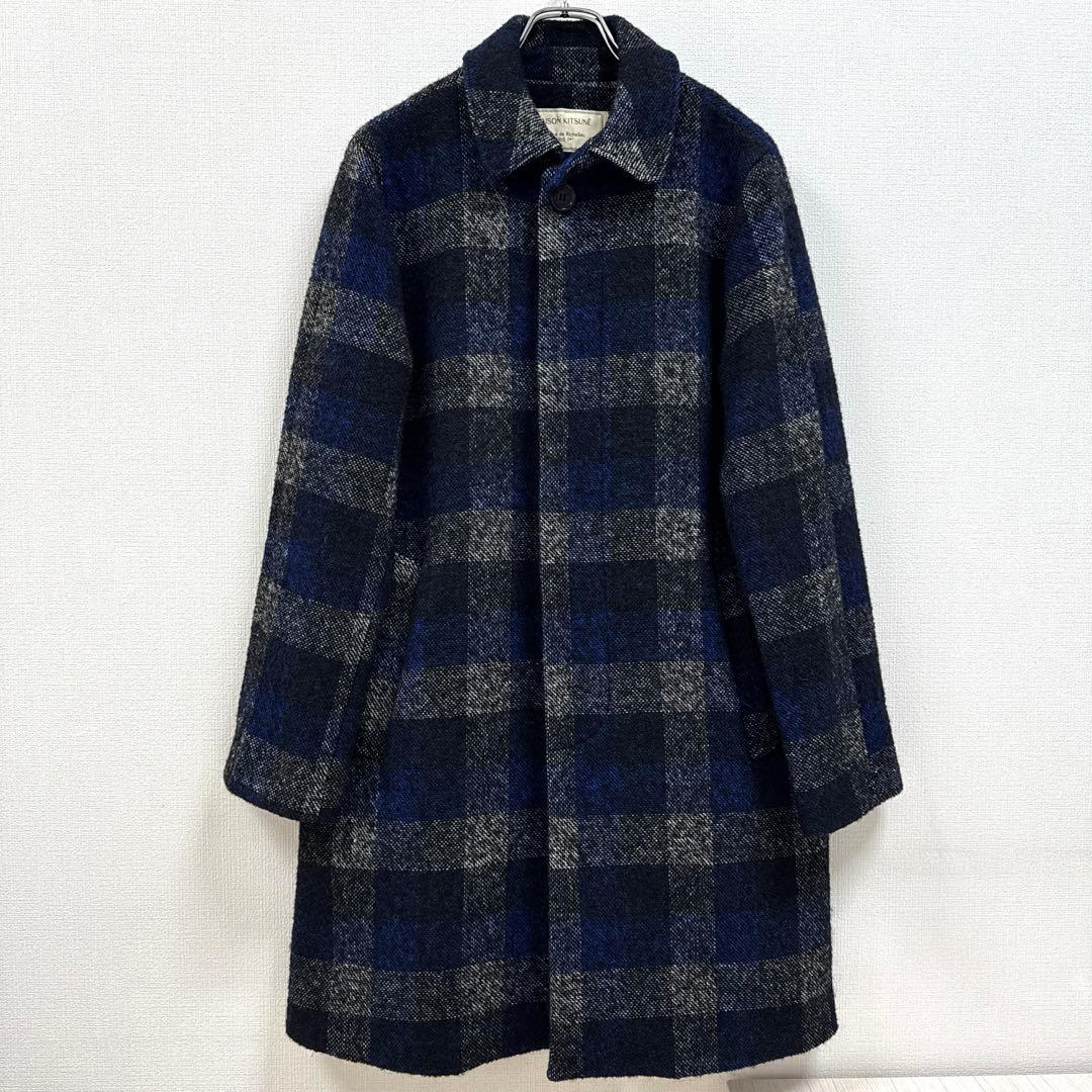 MAISON KITSUNE メゾンキツネ ステンカラーコート バルマカーン