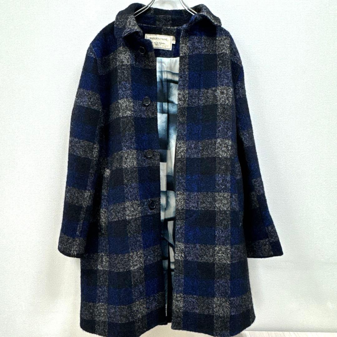 MAISON KITSUNE メゾンキツネ ステンカラーコート バルマカーン