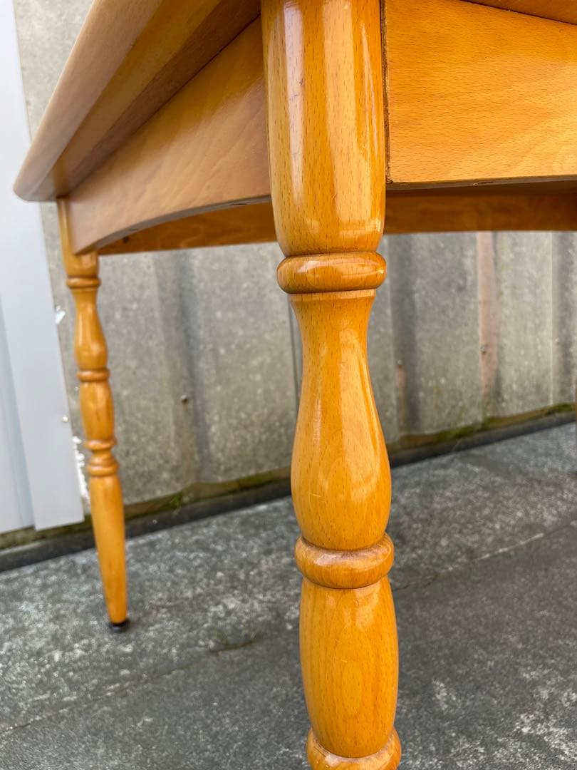 稀少/飛騨産業/HIDA/キツツキマーク/ダイニングテーブル/テーブル/旧タグ