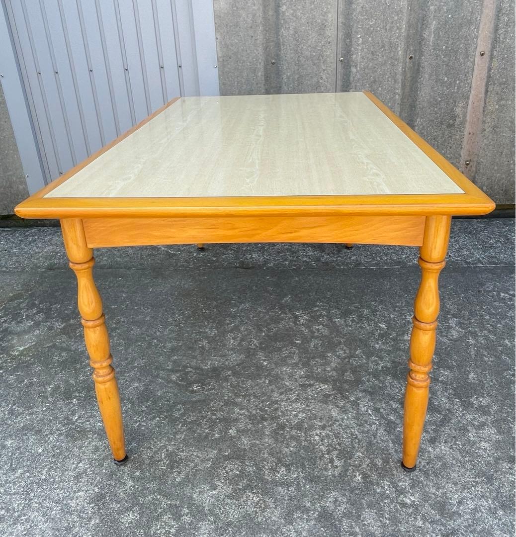 稀少/飛騨産業/HIDA/キツツキマーク/ダイニングテーブル/テーブル/旧タグ