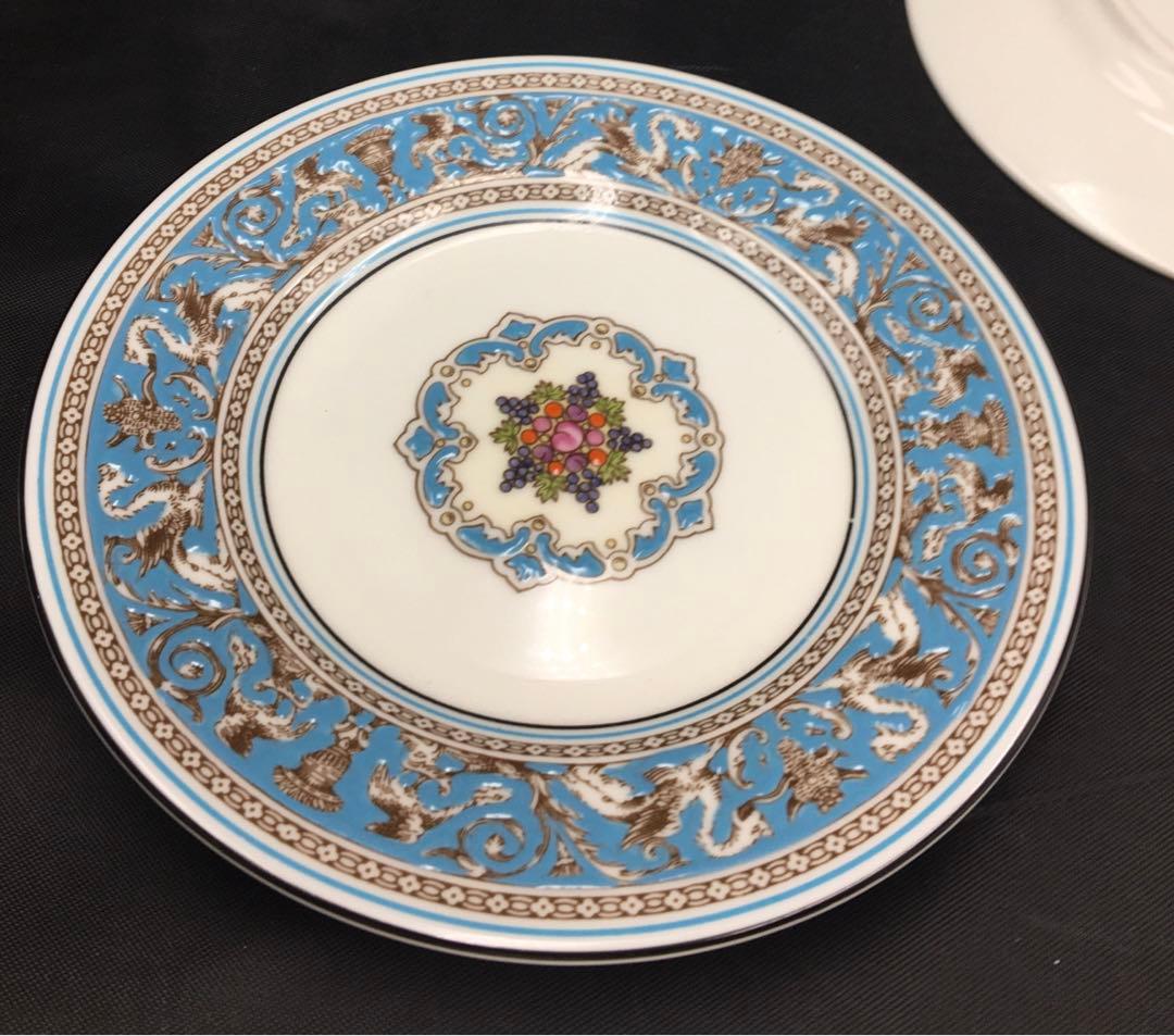 ウェッジウッド  フロレンティーンターコイズ プレート１５cm