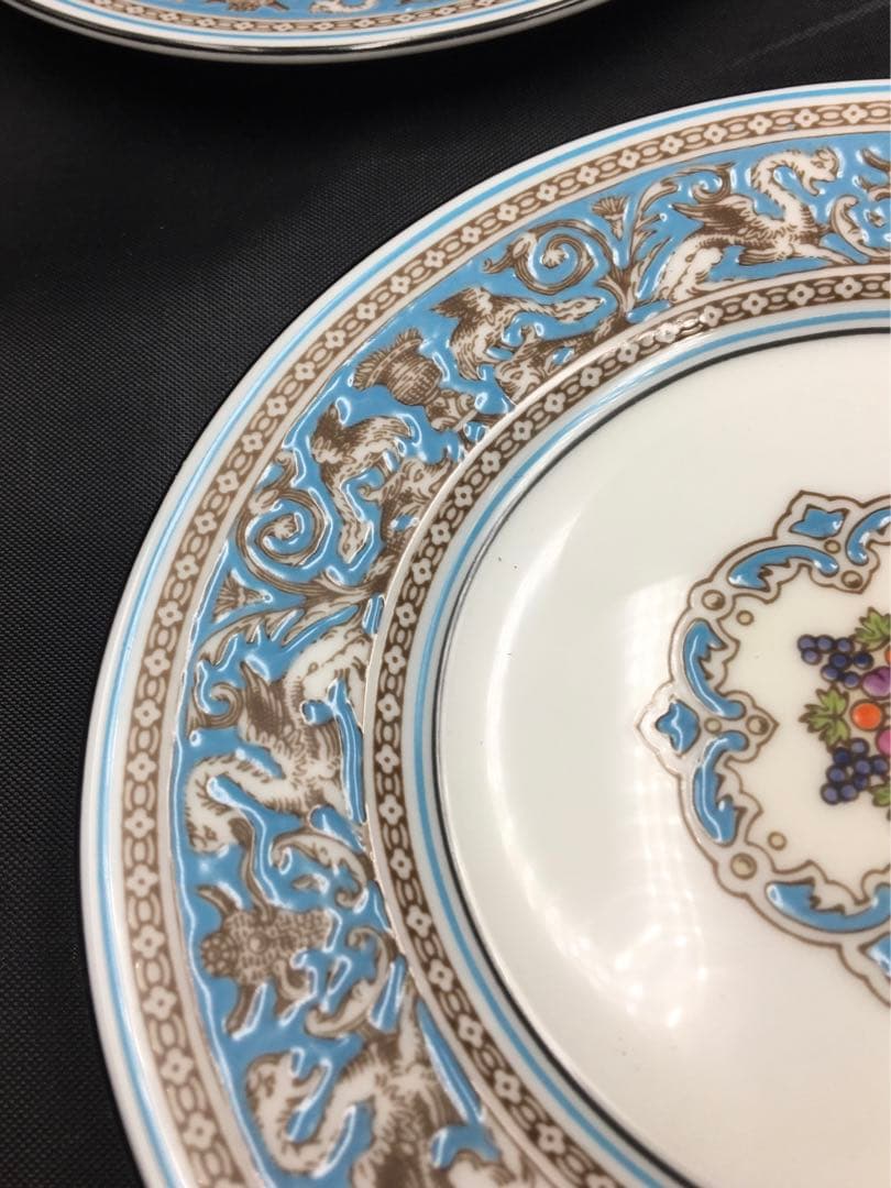 ウェッジウッド  フロレンティーンターコイズ プレート１５cm