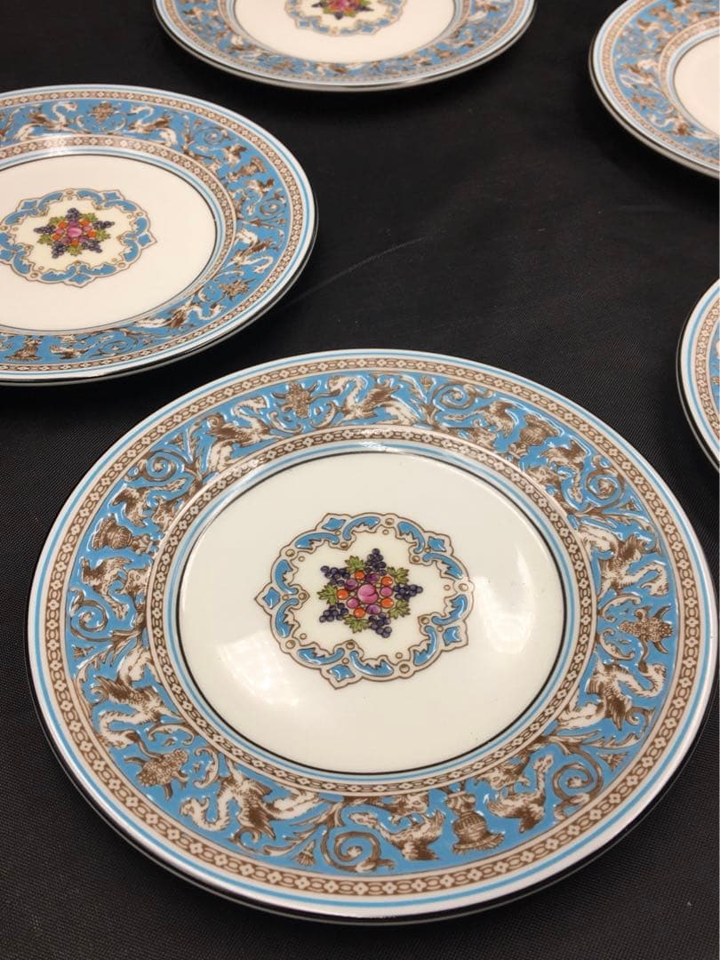 ウェッジウッド  フロレンティーンターコイズ プレート１５cm