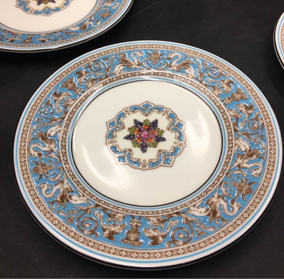 ウェッジウッド  フロレンティーンターコイズ プレート１５cm