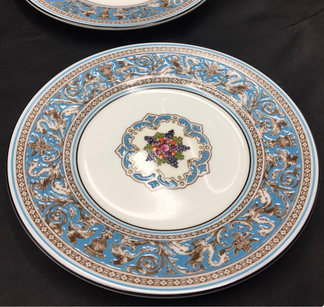 ウェッジウッド  フロレンティーンターコイズ プレート１５cm