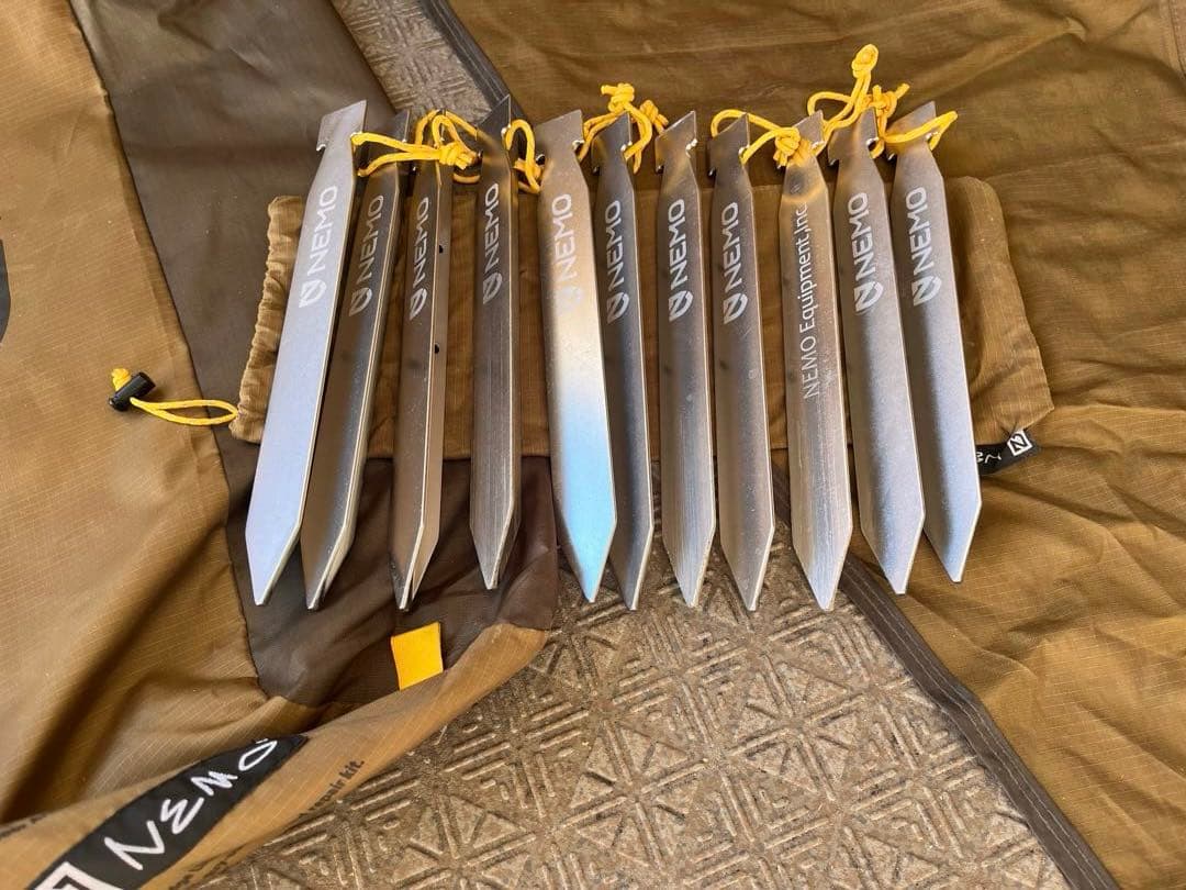 NEMO AURORA STORM 3P おまけタープ付き