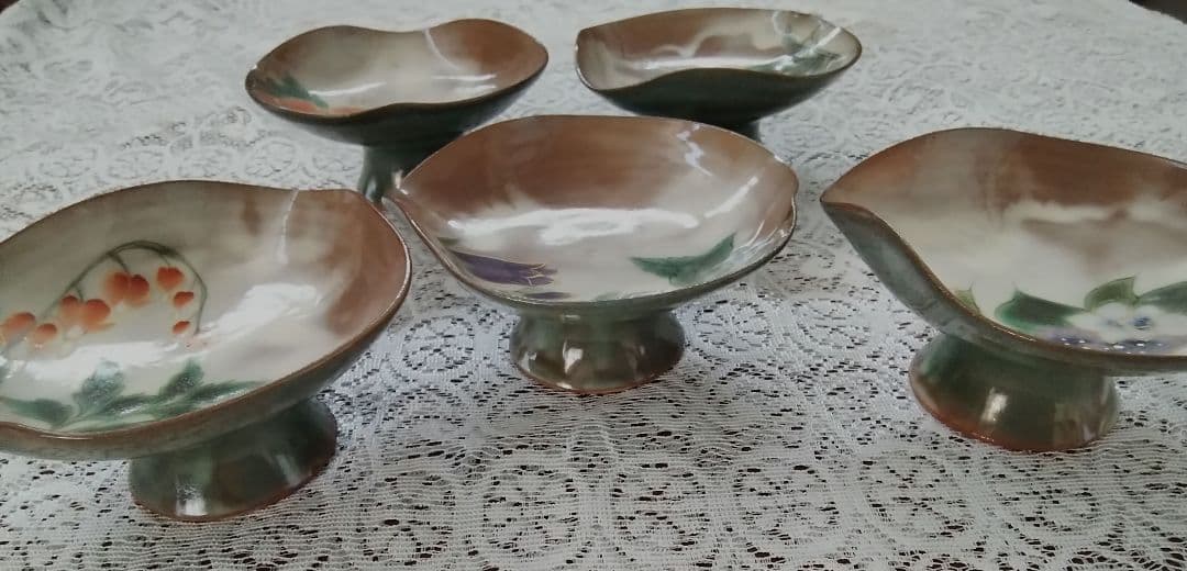 陶庵　デザート皿　5個セット