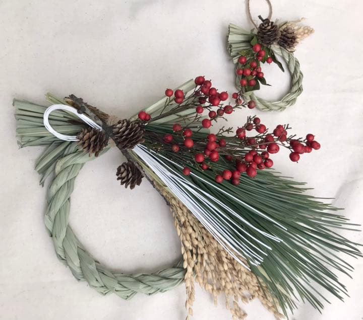 しめ飾り　2点セット