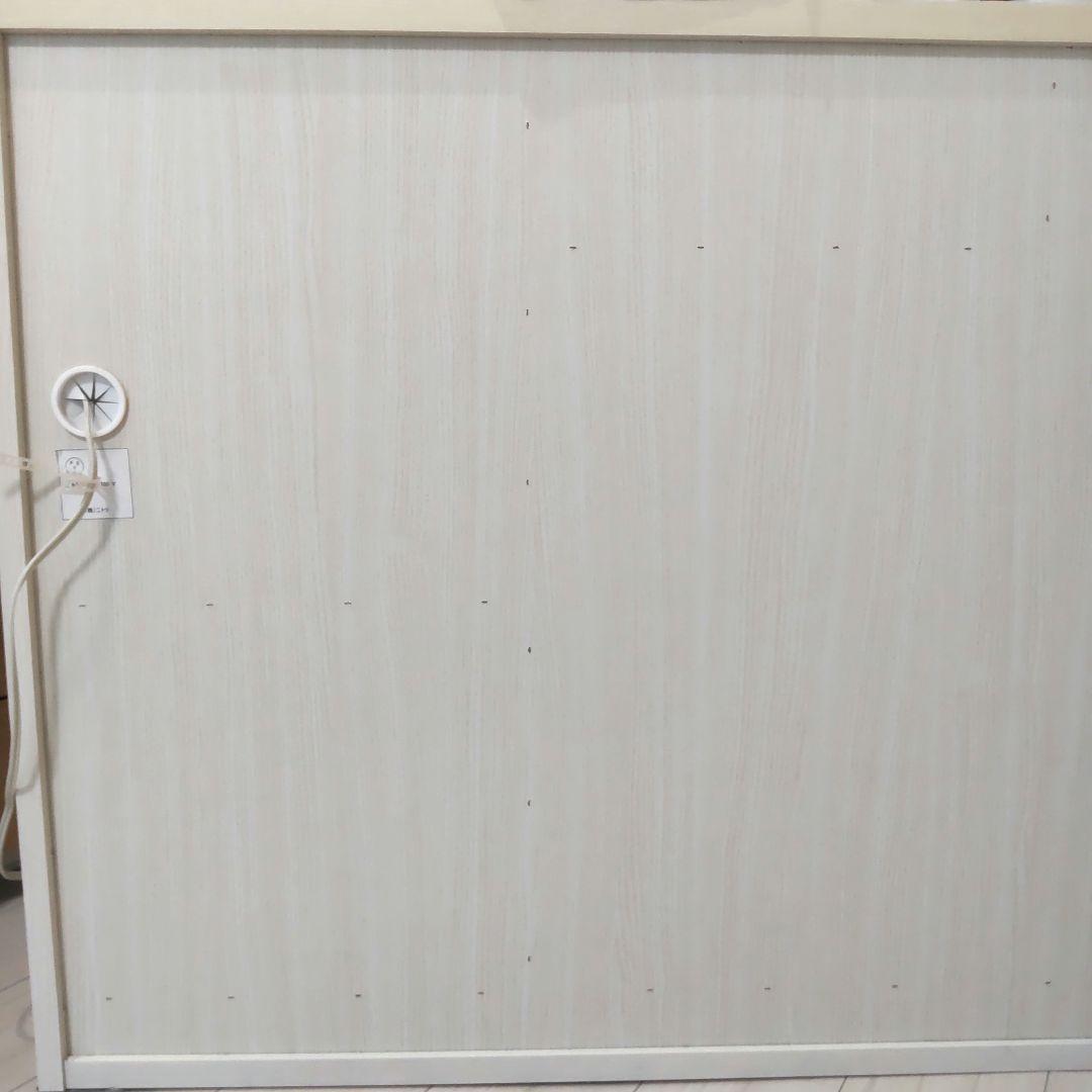 ニトリ ミランダ キッチンカウンター 食器棚 取説あり