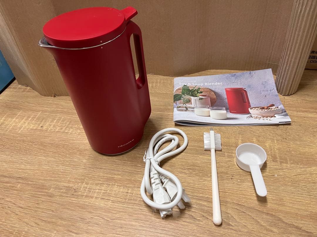 [美品]レコルト　recolte ソイ&スープブレンダー　RSY-1