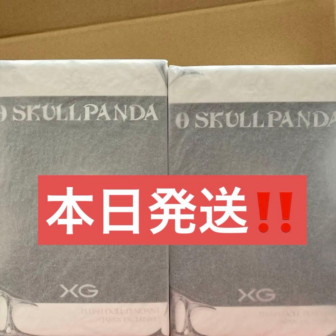 新品未開封 SKULLPANDA スカルパンダ XG コラボ 日本限定 2個