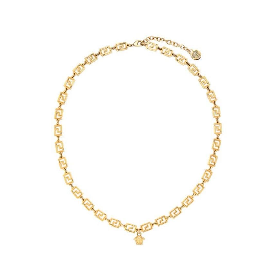 Versace グレカネックレス　ゴールド