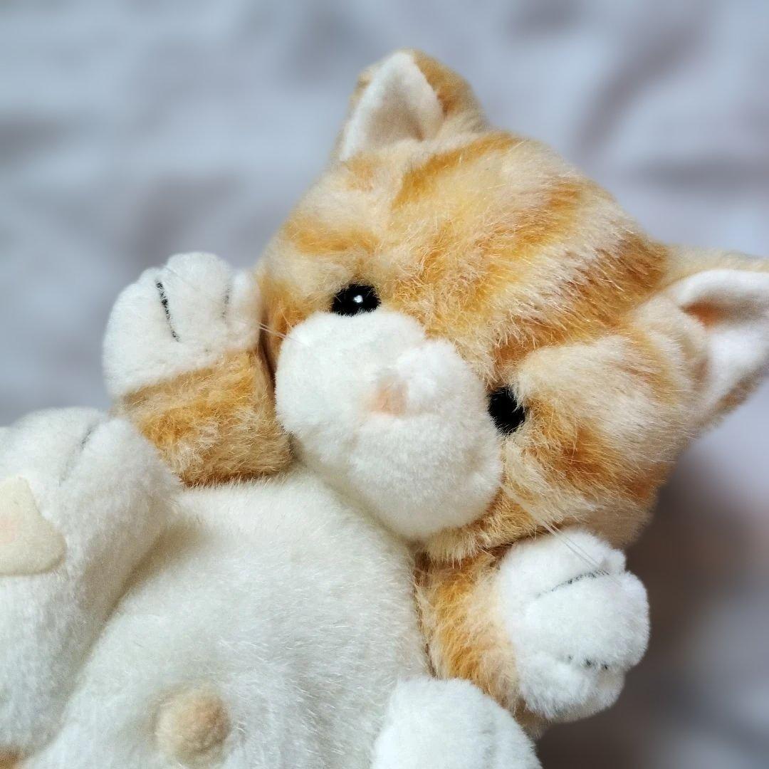 いたずら天使　ファースト社　ぬいぐるみ　猫　ねこ　昭和レトロ　美品