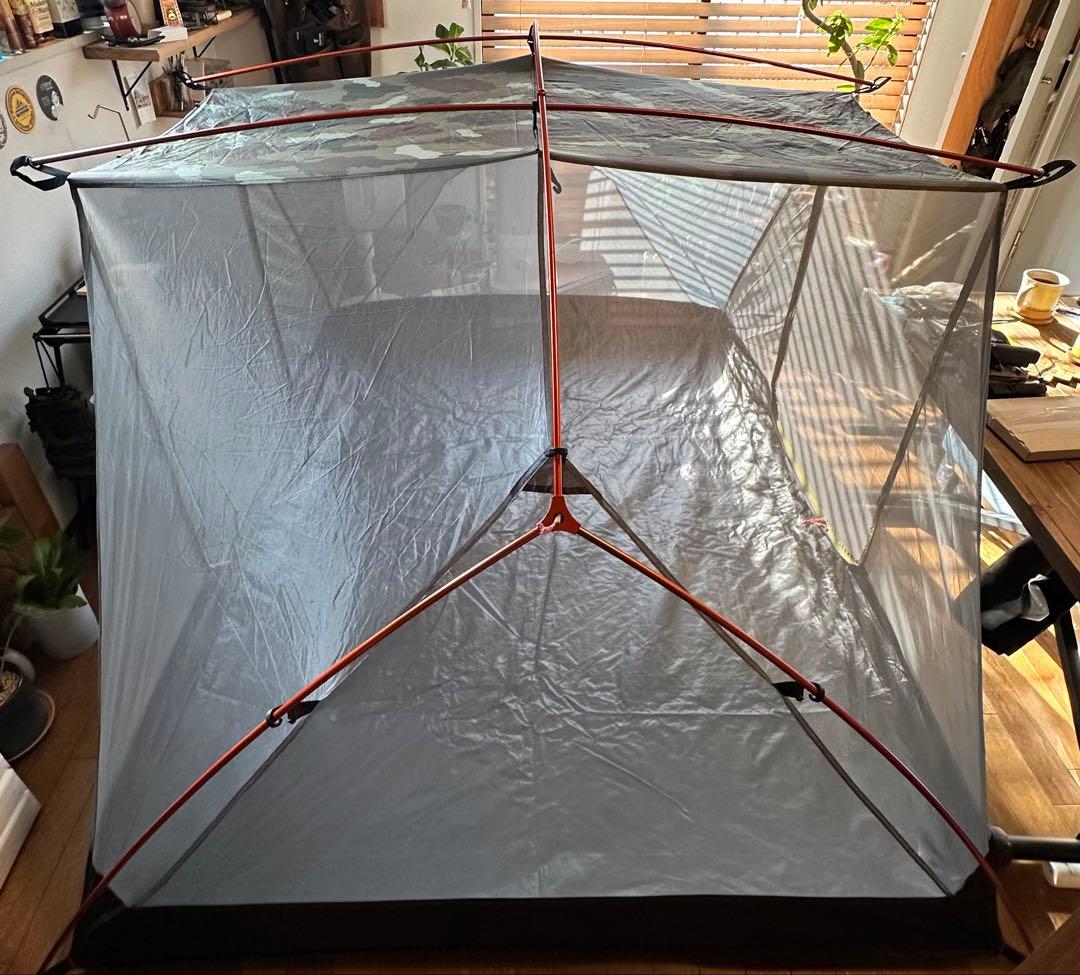 希少 POLeR テント TWO MAN TENT 専用グランドシート付き