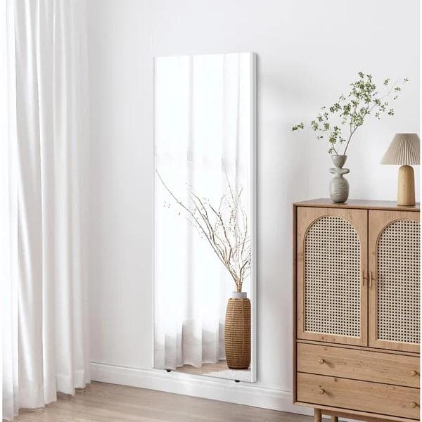 割れない鏡 全身姿見 軽量 安全 W40×H120cm ゴールド