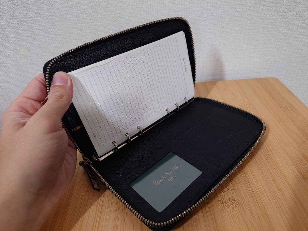 【ワッキー】美品 ポールスミス システム手帳