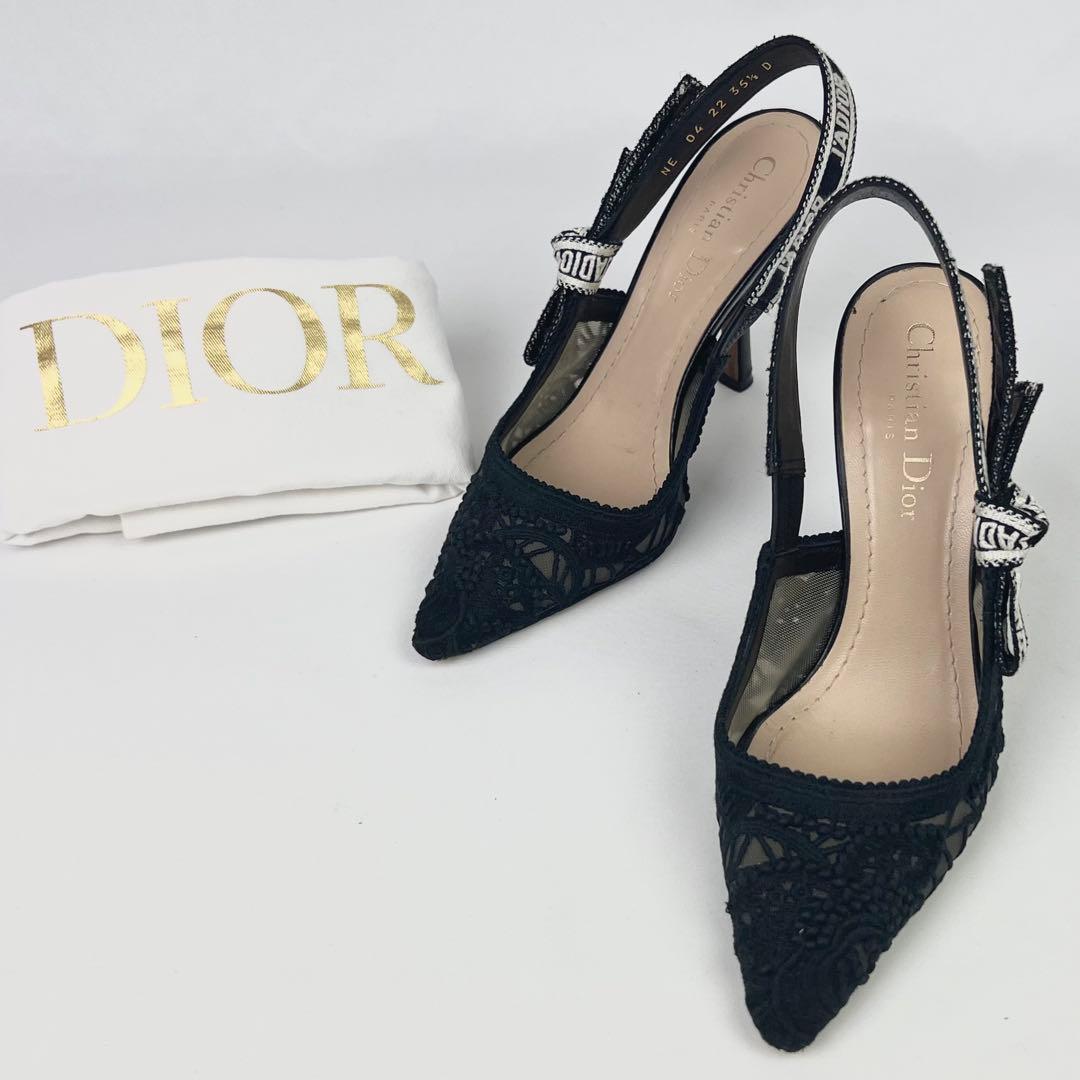 DIOR J'ADIOR スリングバックパンプス ハイヒール ポインテッドトゥ