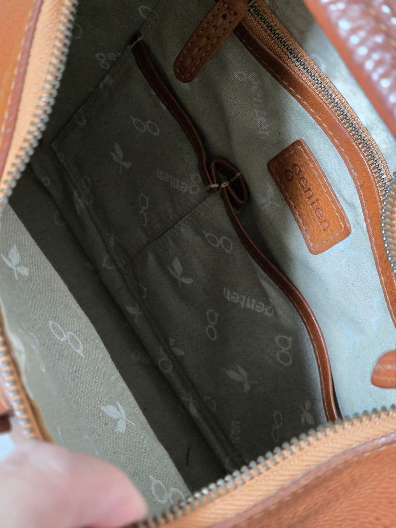 genten リュック ショルダーバッグ 3way 牛革 ミネルヴァ