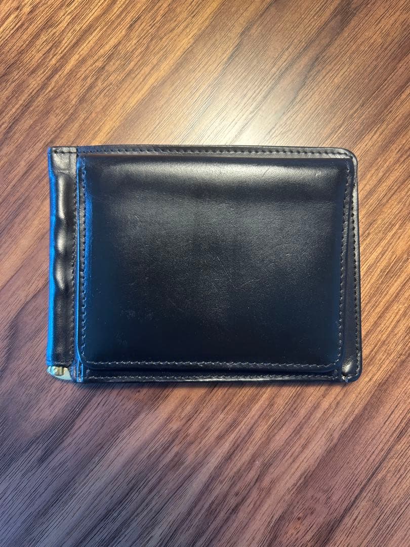 【極美品】GLEN グレンロイヤル マネークリップ レザー 小銭入れ付