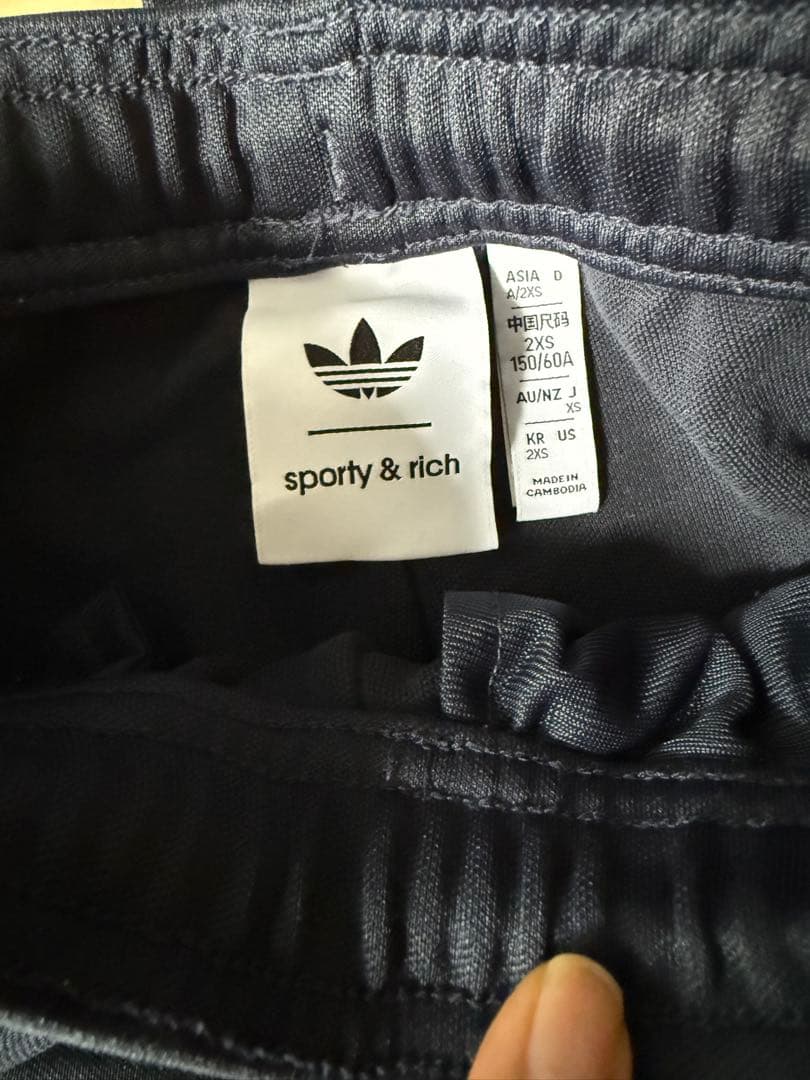 sporty&rich adidas コラボ　ジャージ　パンツ