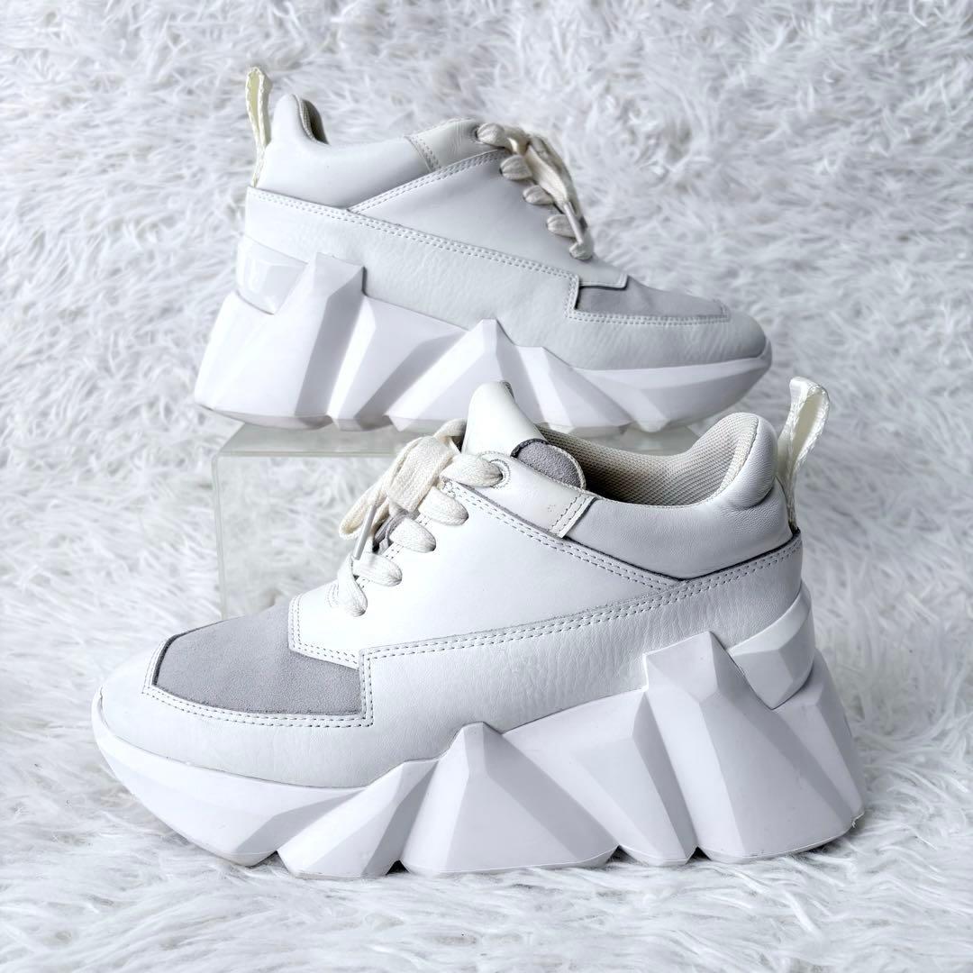 UNITED NUDE Space Kick Max 厚底スニーカー 白38