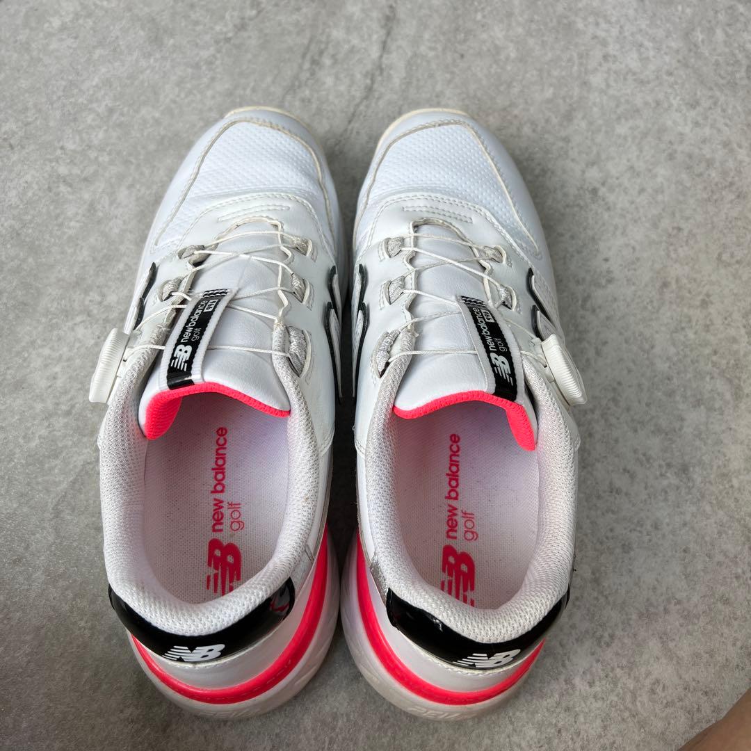 【極美品】New Balance 996 ゴルフシューズ 25cm ピンク