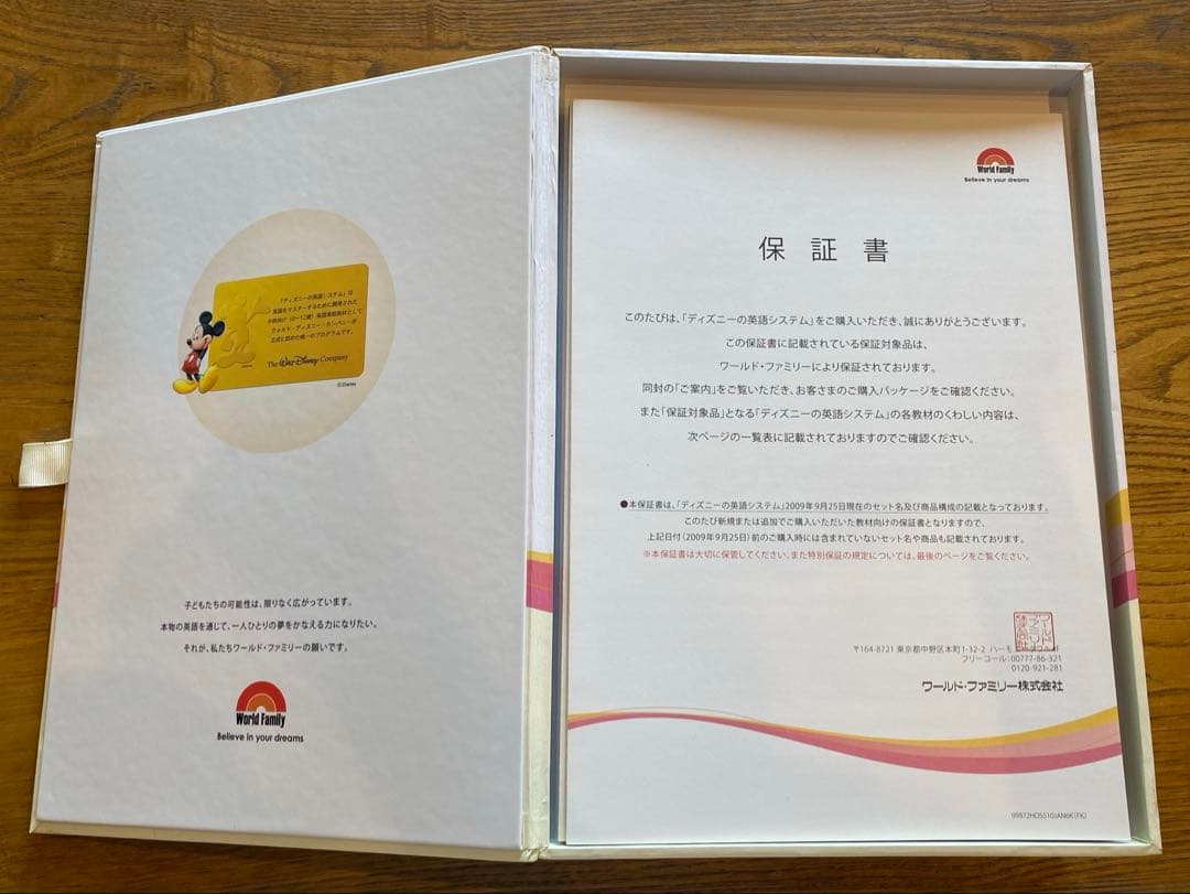 ディズニー セット ワールドファミリー DWE 幼児 英語 教材